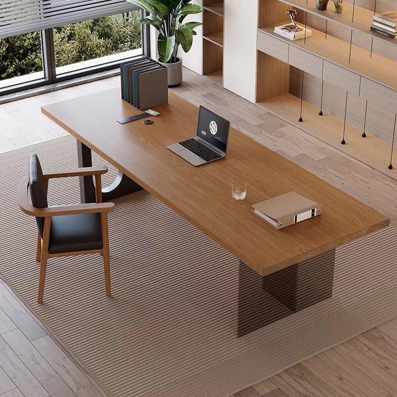Office Furniture Home - Escritorio de Oficina Flotante de Acrílico