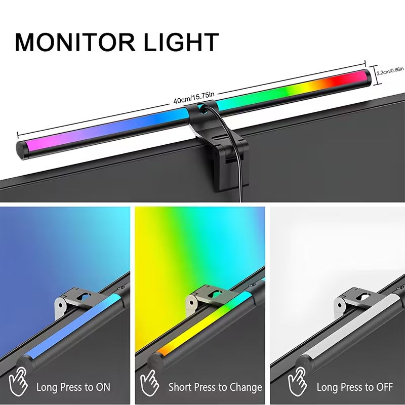 Barra de Luz LED para Monitor  - Adjustable Monitor Mount reseña y precio