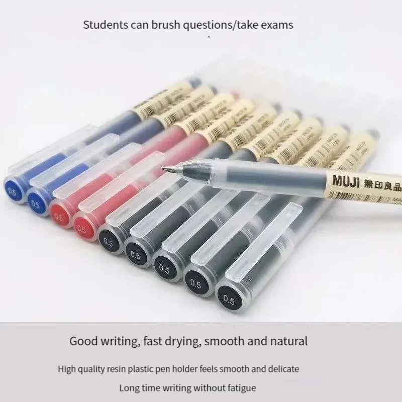 Juego de 6/8 Bolígrafos de Gel - Muji Stationery Gel Pen reseña y precio