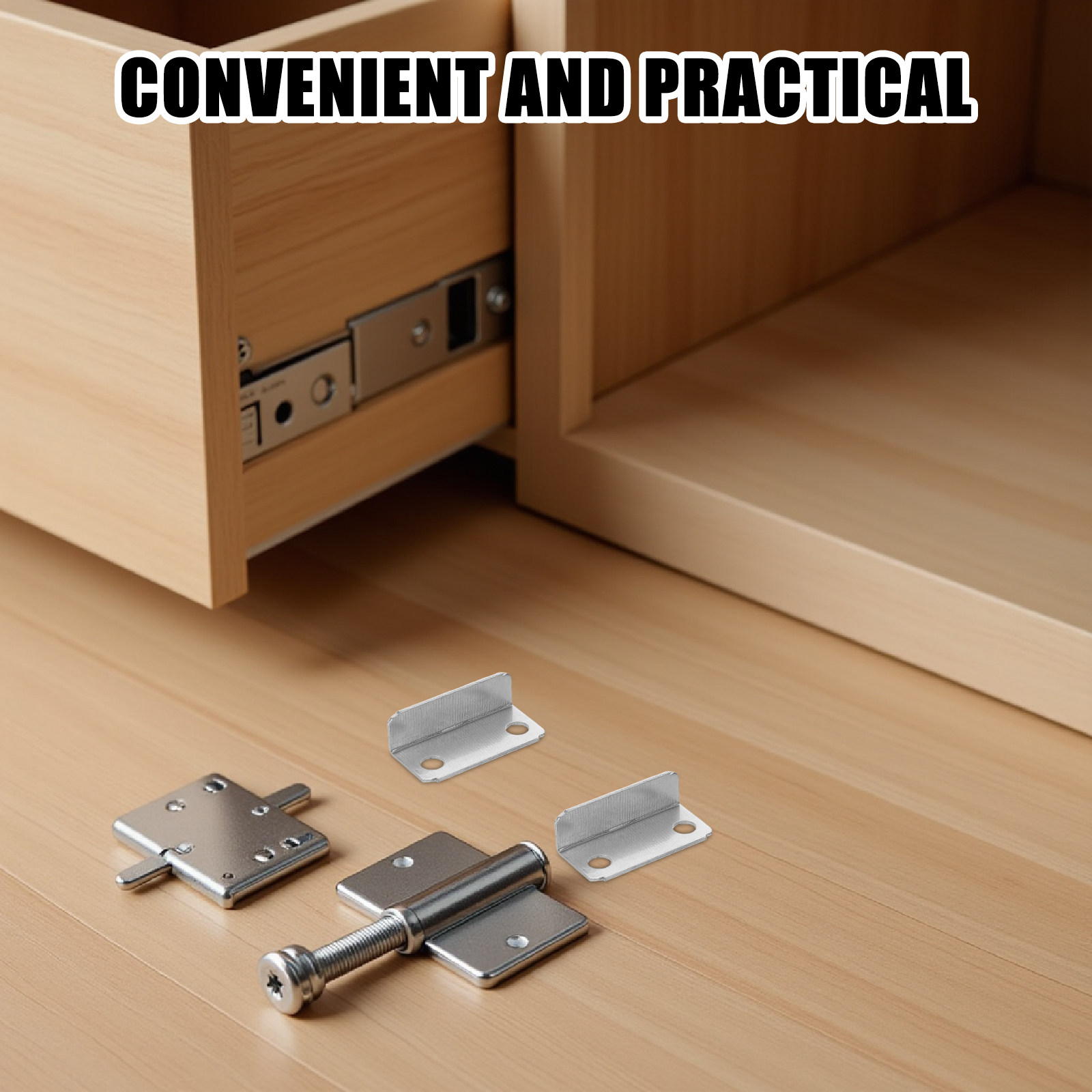 200 Piezas Placa de Retención  - Office Furniture Hardware reseña y precio
