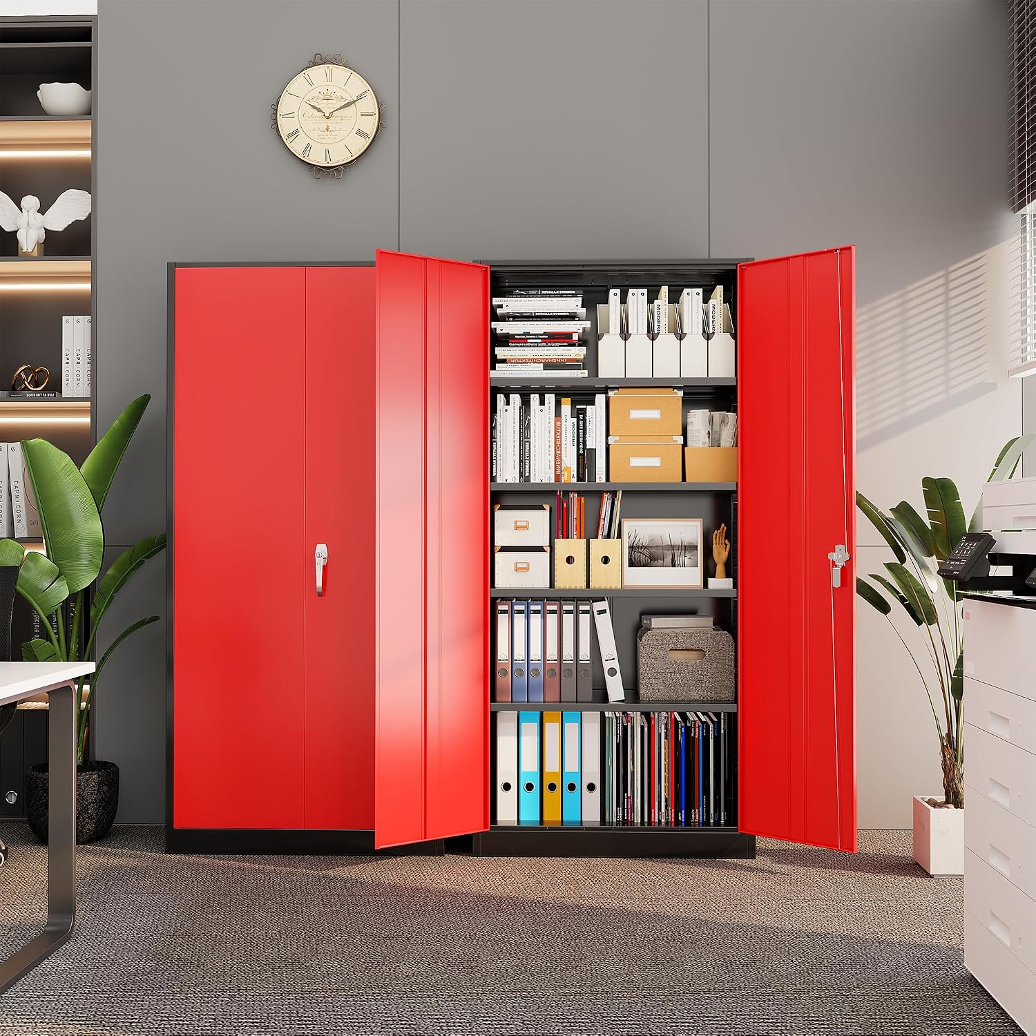 Armario de Almacenamiento Metá - Office Storage Cabinet reseña y precio