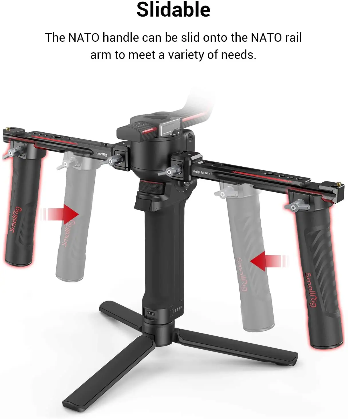 SmallRig 3027 Empuñadura Doble - Adjustable Monitor Mount reseña y precio