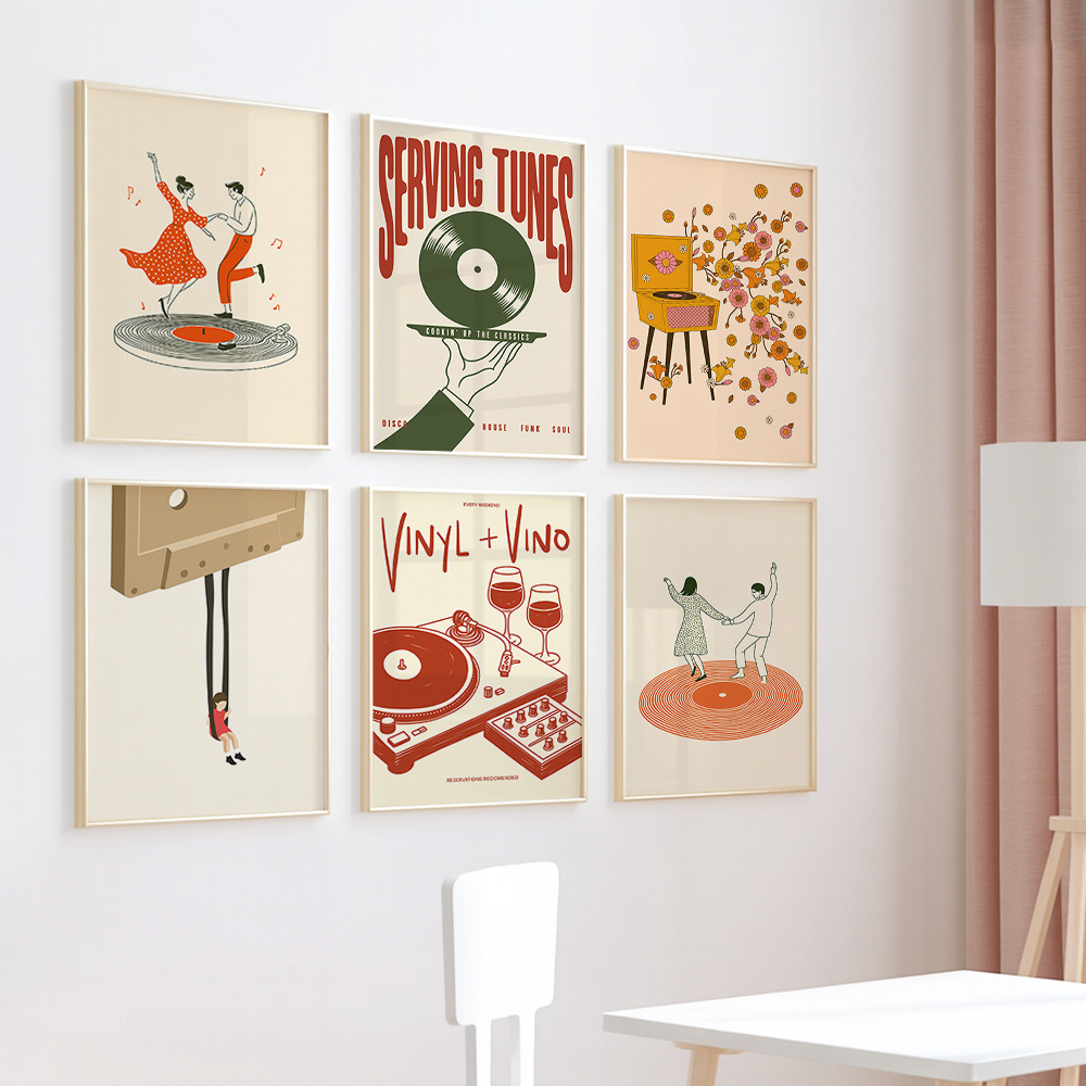 Póster de Lona Vintage con Dis - Office Furniture And Design reseña y precio