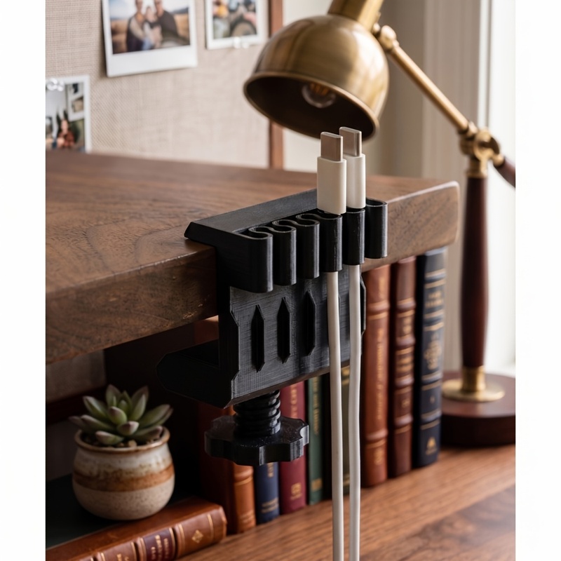 3 clips organizadores de cable - Office Furniture And Design reseña y precio