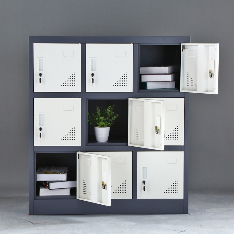 Armario Metálico de 9 Puertas  - Office Storage Cabinet reseña y precio