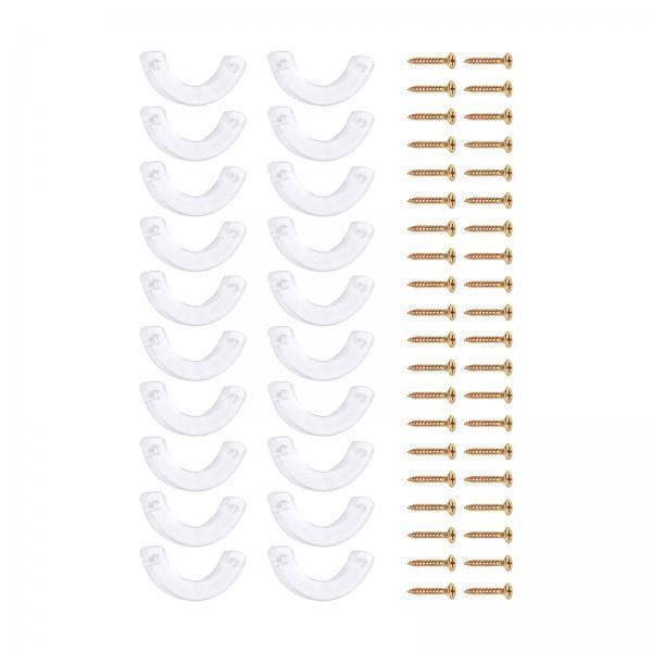 Tope deslizante de plástico an - Office Furniture Hardware reseña y precio