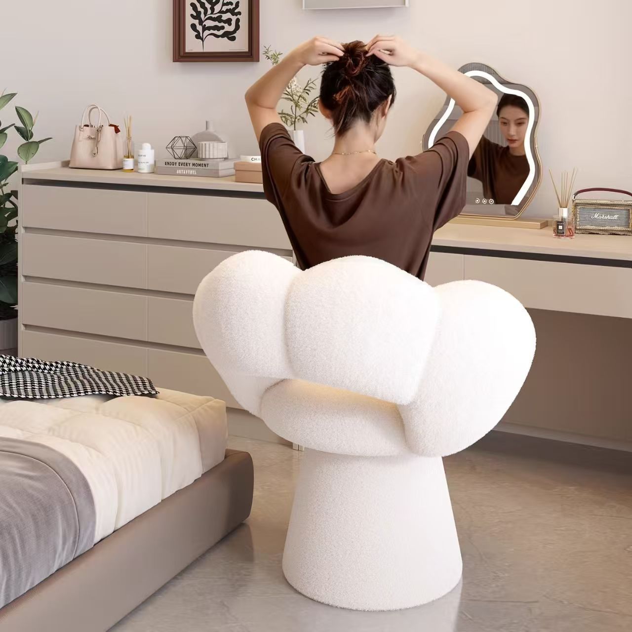 Silla ergonómica de escritorio - Office Furniture Home reseña y precio