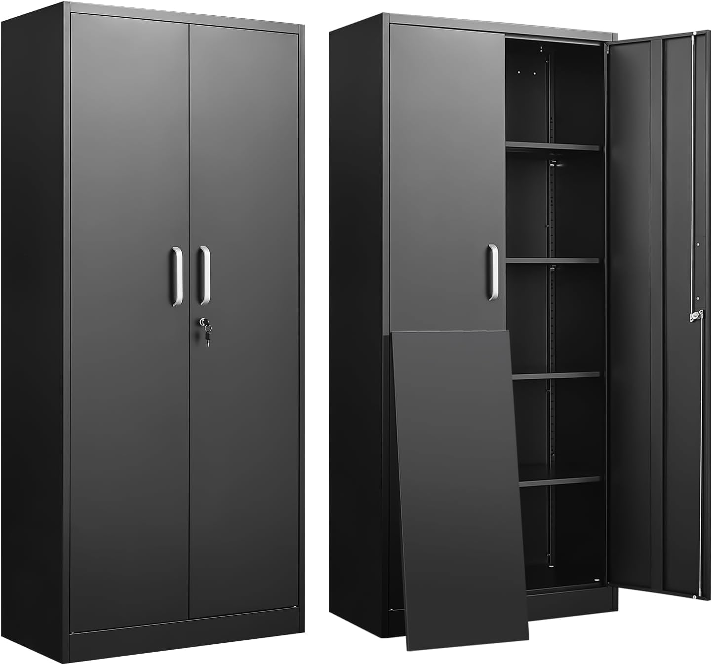 Armario de almacenamiento metá - Office Storage Cabinet reseña y precio