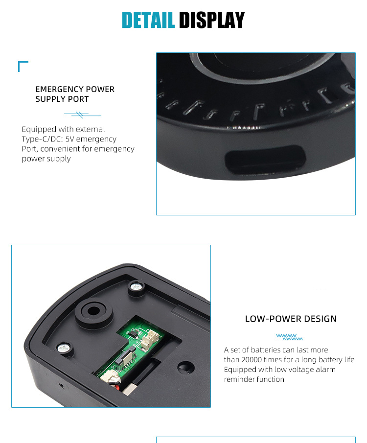 Cerradura biométrica sin llave - Office Furniture Home reseña y precio