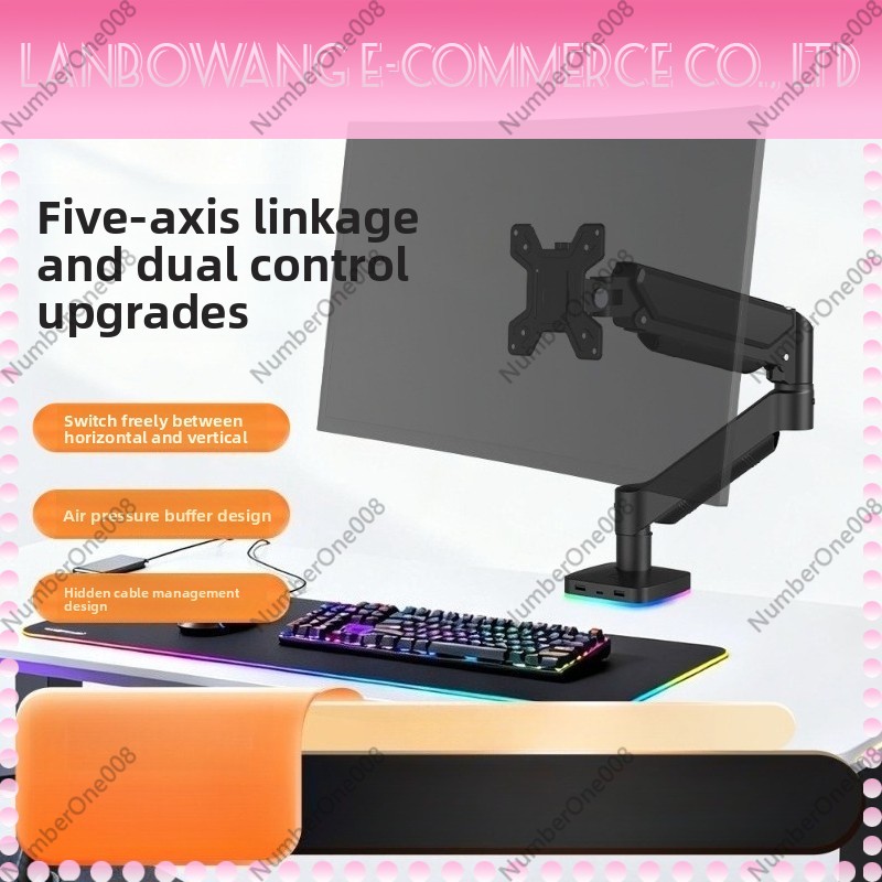 Soporte de Monitor con Interfa - Adjustable Monitor Mount reseña y precio
