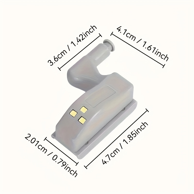 Paquete de 10 luces para bisag - Office Furniture Hardware reseña y precio