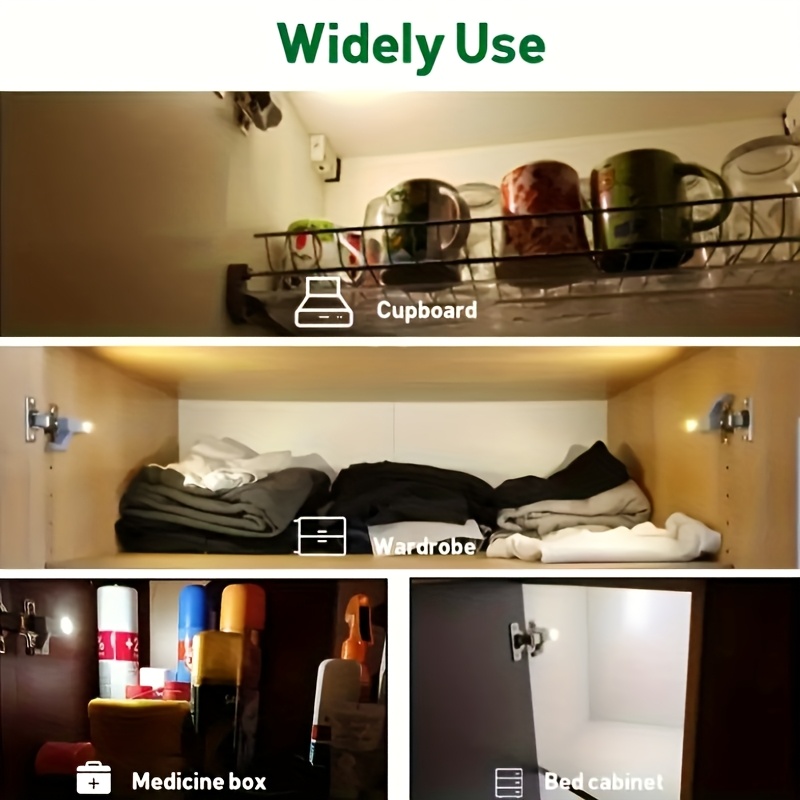 Paquete de 10 luces para bisag - Office Furniture Hardware reseña y precio